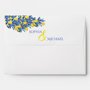 Mediterranean-Lemons-Wedding- Envelope