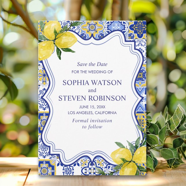 Mediterranean Love: A Wedding Celebration Save The Date (Creator Uploaded)