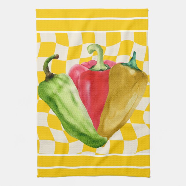 Mediterranean Mix & Match Kitchen  Towel (Vertical)
