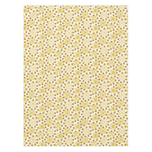Mediterranean Mood   Golden Summer Tile Tablecloth