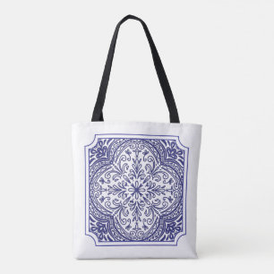 Mediterranean Mosaic Tote Bag