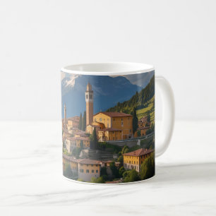 Mediterranean Positano Mug Italian Travel Coffee