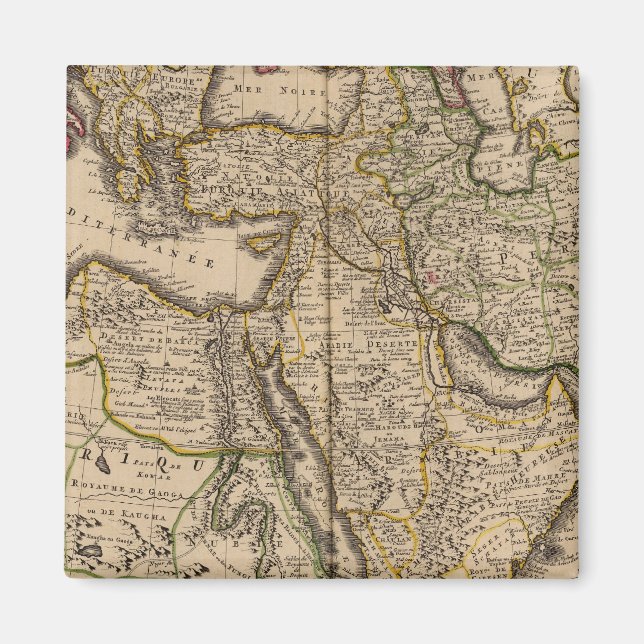 Mediterranean Region Magnet (Front)