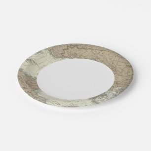 Mediterranean Region, Turkey, Greece Paper Plate