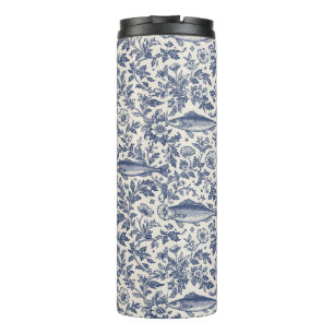 Mediterranean Sardine Chinoiserie Thermal Tumbler