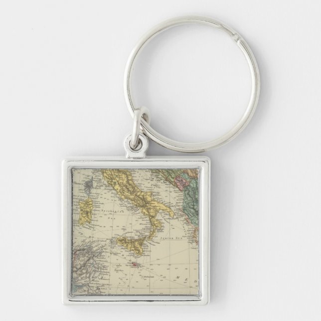 Mediterranean Sea 3 Keychain (Front)