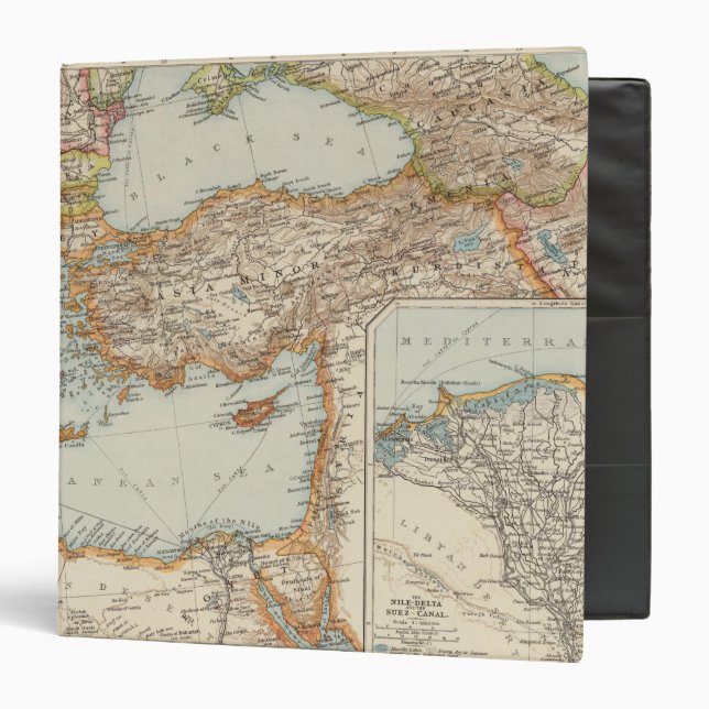 Mediterranean Sea E Binder (Front/Inside)