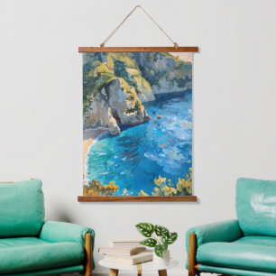 Mediterranean Sea Hanging Tapestry