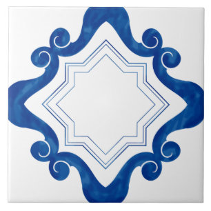 Mediterranean Star 3 Ceramic Tile