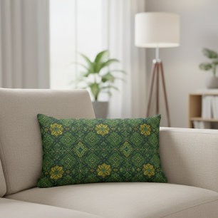 Mediterranean Style Decorative Cushion - Green