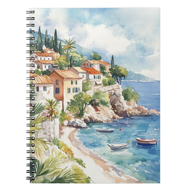 Mediterranean Summer Notebook (Front)