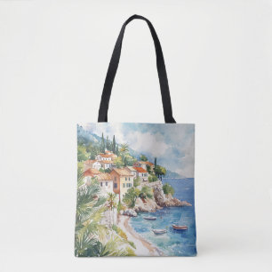 Mediterranean Summer Tote Bag