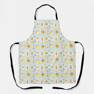 Mediterranean Summer Vibes Apron