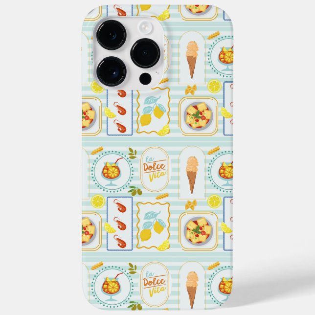  Mediterranean Summer Vibes Case-Mate iPhone Case (Back)