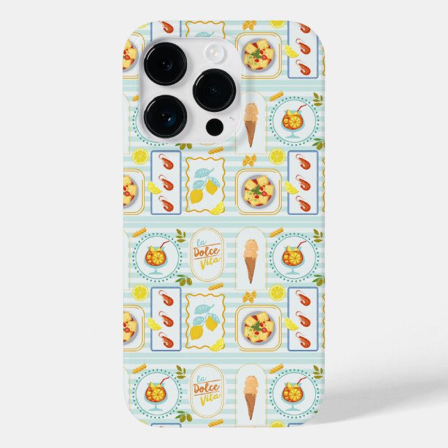 Mediterranean Summer Vibes Case-Mate iPhone Case (Back)