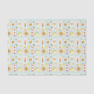 Mediterranean Summer Vibes Tissue Paper