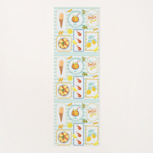 Mediterranean Summer Vibes Yoga Mat