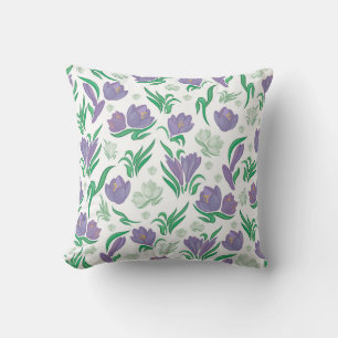 Mediterranean  tile bohemian aesthetic  outdoor pillow