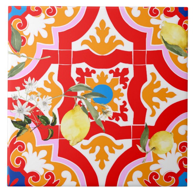 Mediterranean tiles  (Front)