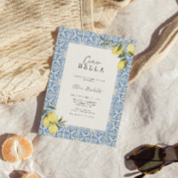 Mediterranean Tiles Amalfi Capri Bridal Shower