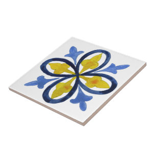 Mediterranean tiles,majolica, Sicilian style   Cer Tile