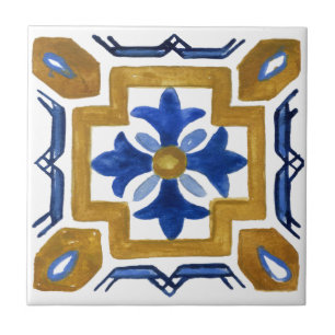Mediterranean tiles,majolica, Sicilian style   Tile