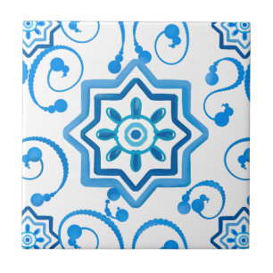 Mediterranean tiles,majolica, Sicilian style     Tile