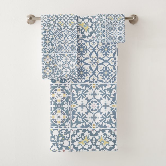 Mediterranean Tiles, Moroccan, Majolica, Azulejo (En situation)