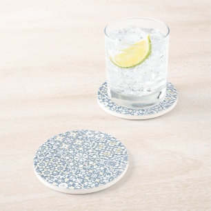 Mediterranean Tiles, Moroccan, Majolica, Azulejo Coaster