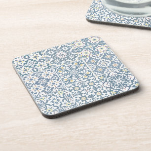 Mediterranean Tiles, Moroccan, Majolica, Azulejo Coaster