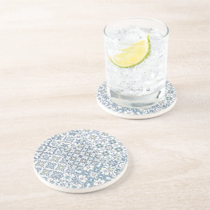 Mediterranean Tiles, Moroccan, Majolica, Azulejo Coaster
