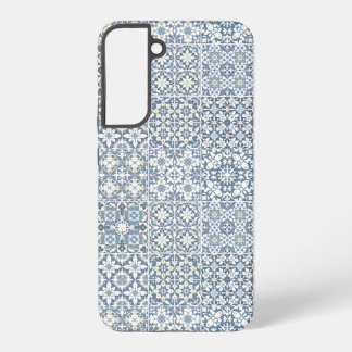 Mediterranean Tiles, Moroccan, Majolica, Azulejo Samsung Galaxy Case