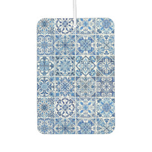 Mediterranean Tiles, Portugese, Azulejo, Majolica Air Freshener