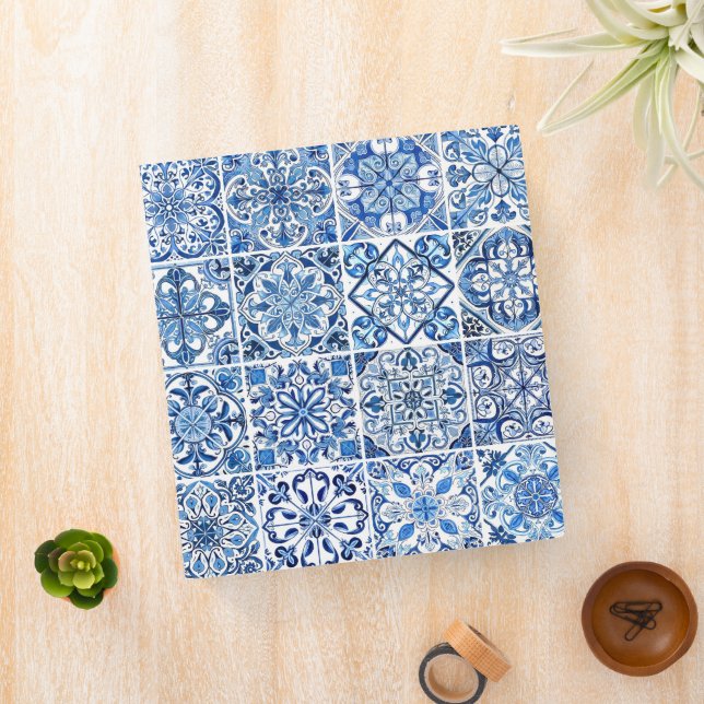 Mediterranean Tiles, Portugese, Azulejo, Majolica Binder (In Situ)