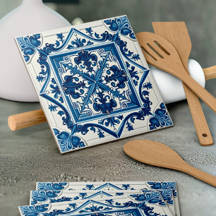 Mediterranean Tiles, Portugese, Azulejo, Majolica Tile