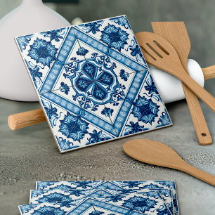 Mediterranean Tiles, Portuguese, Azulejo, Majolica Tile