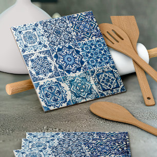 Mediterranean Tiles, Portuguese, Azulejo, Majolica Tile