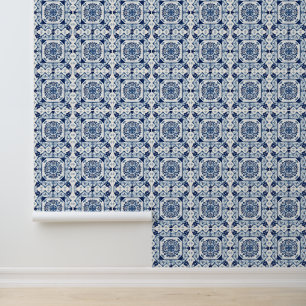 Mediterranean Tiles, Portuguese, Azulejo, Majolica Wallpaper
