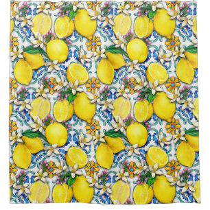 Mediterranean Traditional Pattern With Lemons