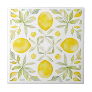 Mediterranean Tuscany Lemons Tile