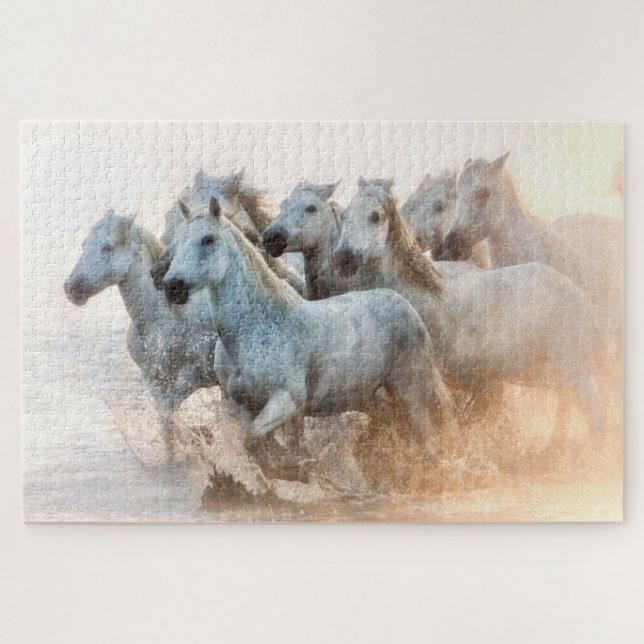 Mediterranean Water at Sunrise Jigsaw Puzzle (Horizontal)