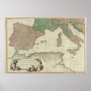 Mediterranean West Poster