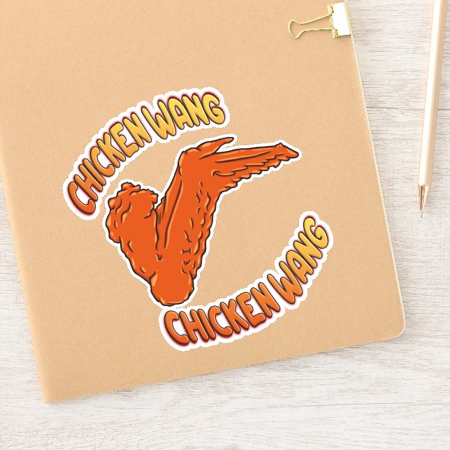 Medium 6" x 6" Custom-Cut Vinyl Sticker (Notebook)