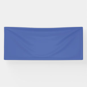 Medium Blue #445EAA, Faded Blue Vinyl Banner
