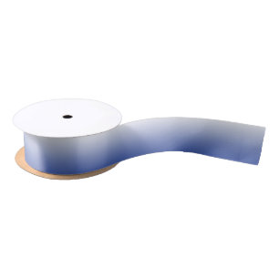 Medium Blue Ombre Satin Ribbon