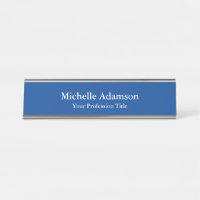 Medium Blue Professional Plain Modern Elegant