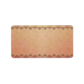 Medium Brocade Stripes Apothecary Label