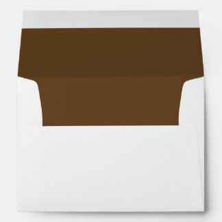 Medium Brown Trim - Envelope