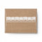 Medium Burlap and Vintage Lace RSVP Envelope
