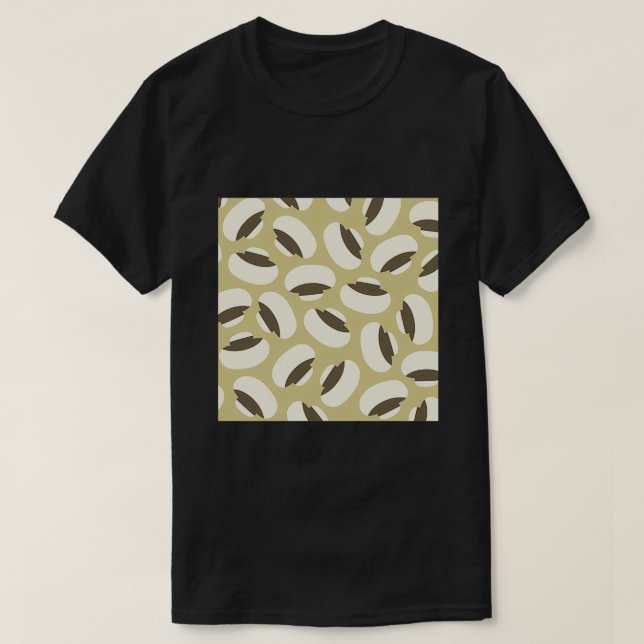 Medium button mushroom pattern 2 T-Shirt (Design Front)